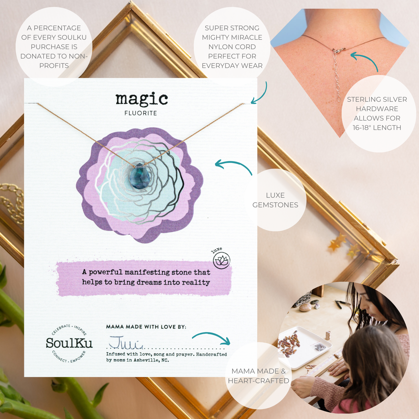 Fluorite Magic Necklace