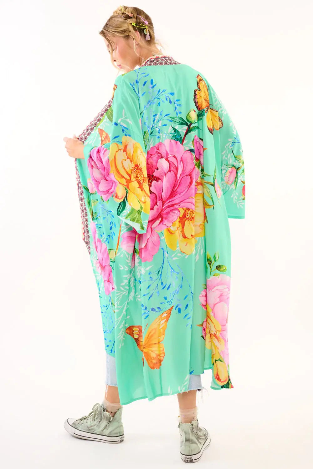 "Bloom in Every Direction" Kimono
