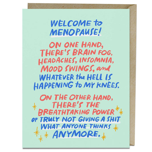 Breathtaking Power Menopause - Friendship Card