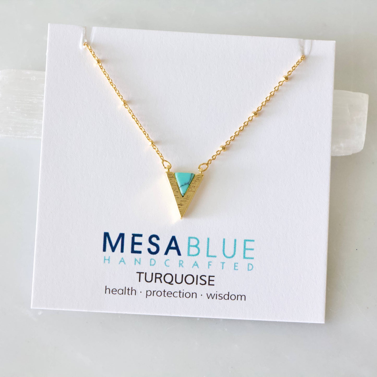 Truth and Power Triangle Necklace