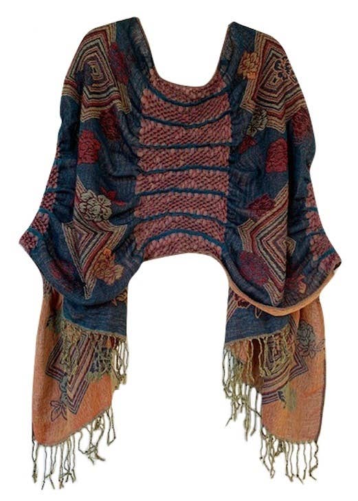 Pashmina Ruffle Shawl