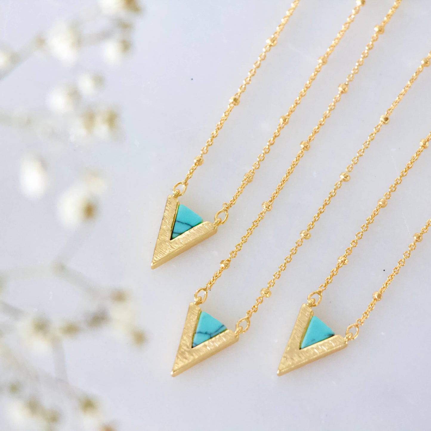 Truth and Power Triangle Necklace