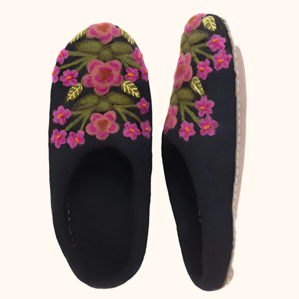Secret Garden Slippers