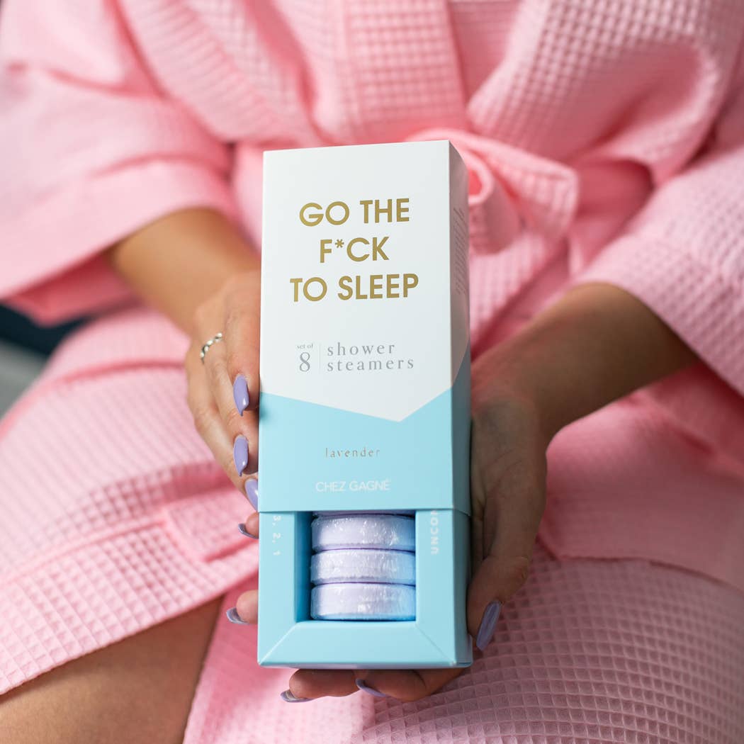Go The F*ck To Sleep - Aromatherapy Shower Steamers - Lavender - Set of 8