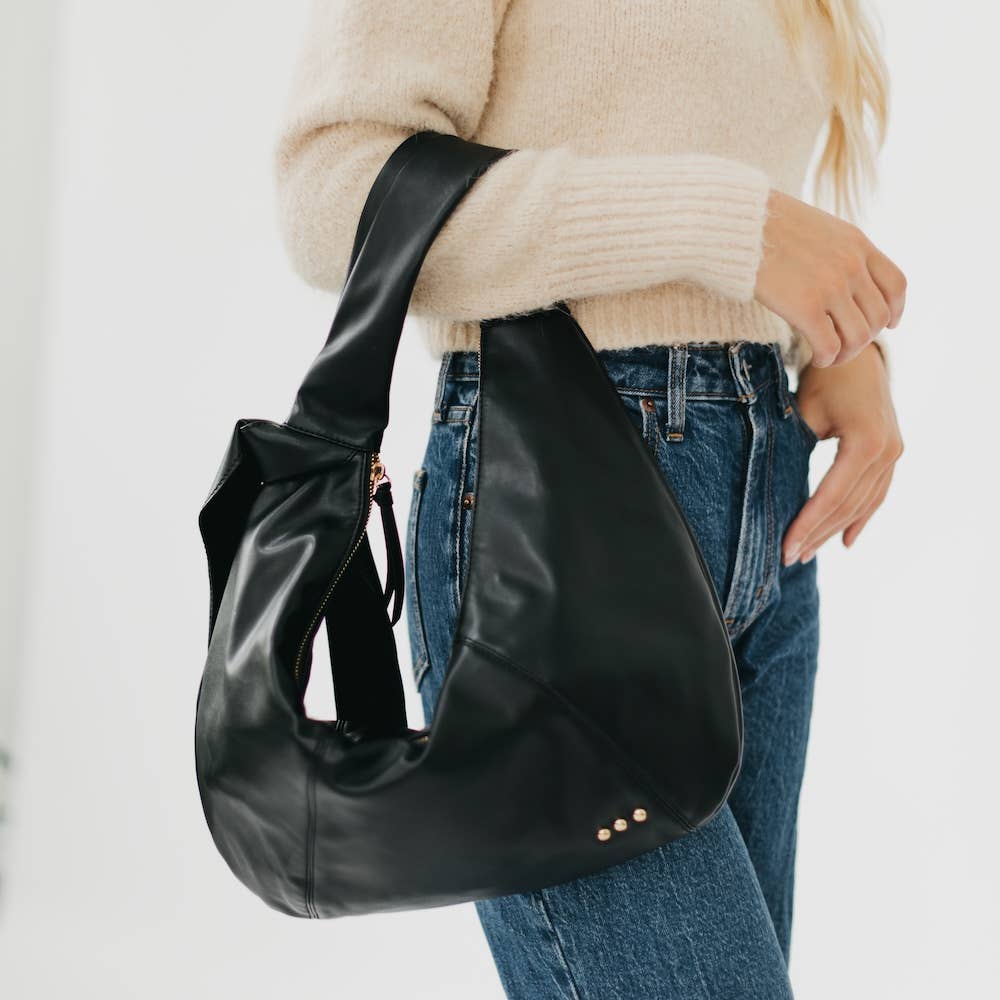 Pretty Simple - Bobbie Bow Hobo Shoulder Bag