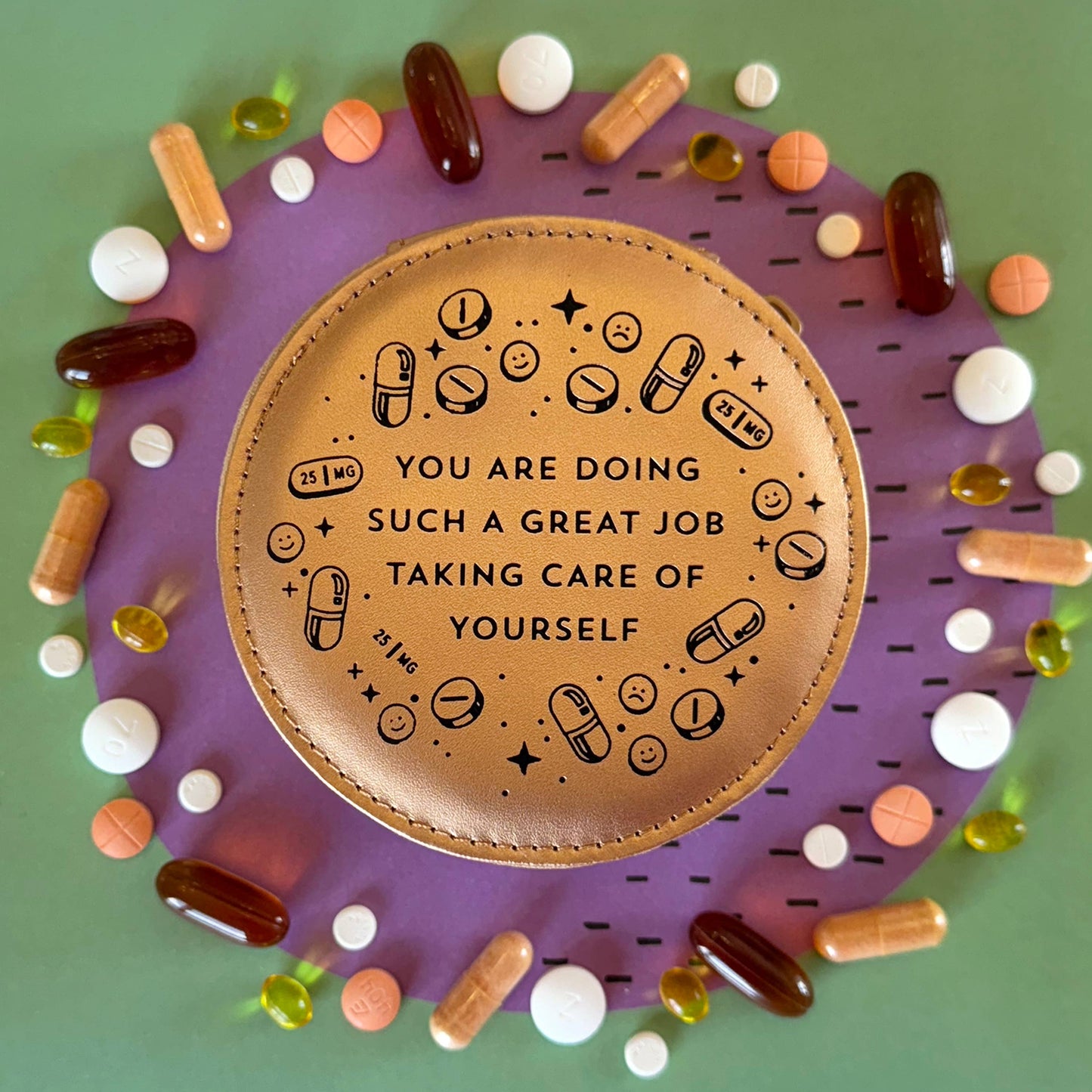 Dash of Pep - 7 Day Pill Case