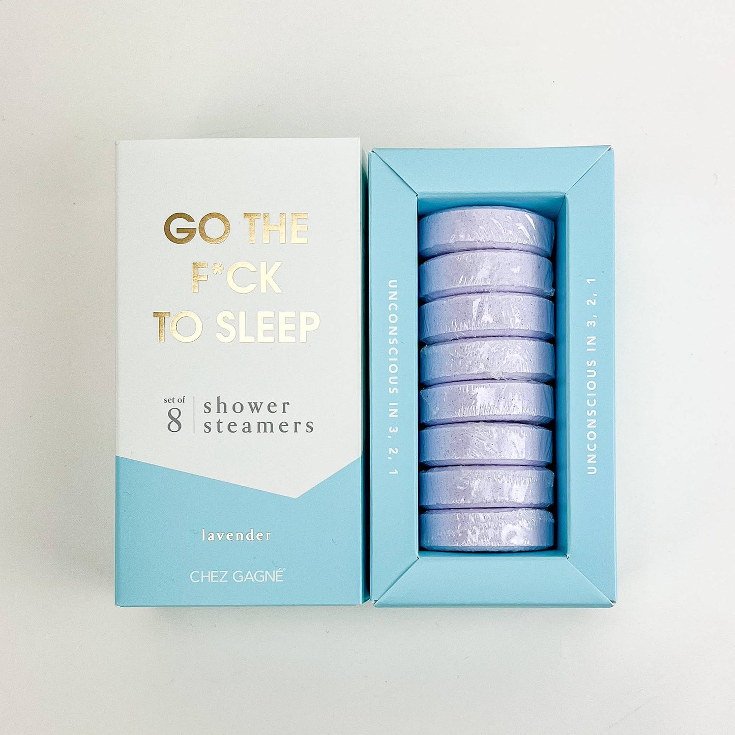 Go The F*ck To Sleep - Aromatherapy Shower Steamers - Lavender - Set of 8