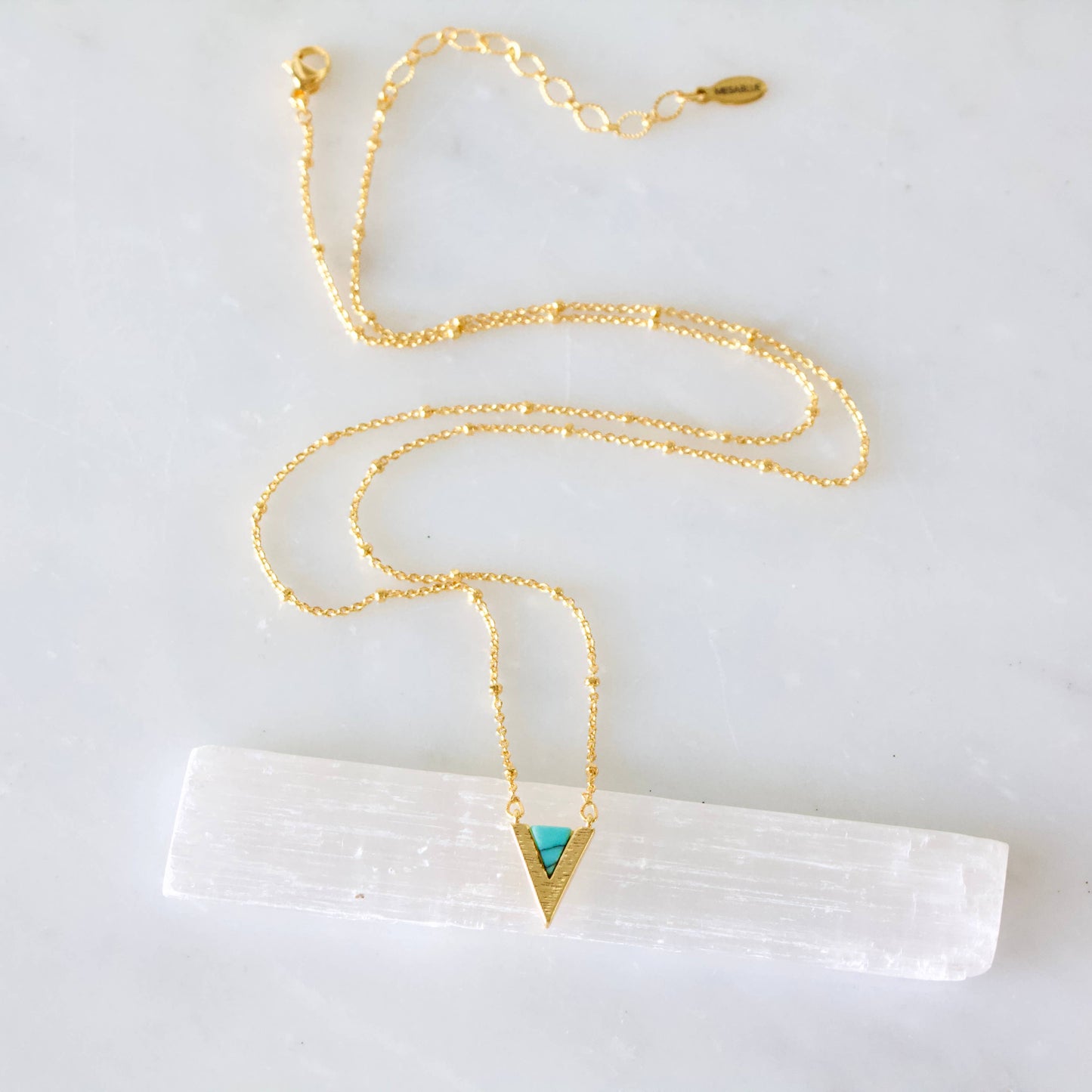 Truth and Power Triangle Necklace
