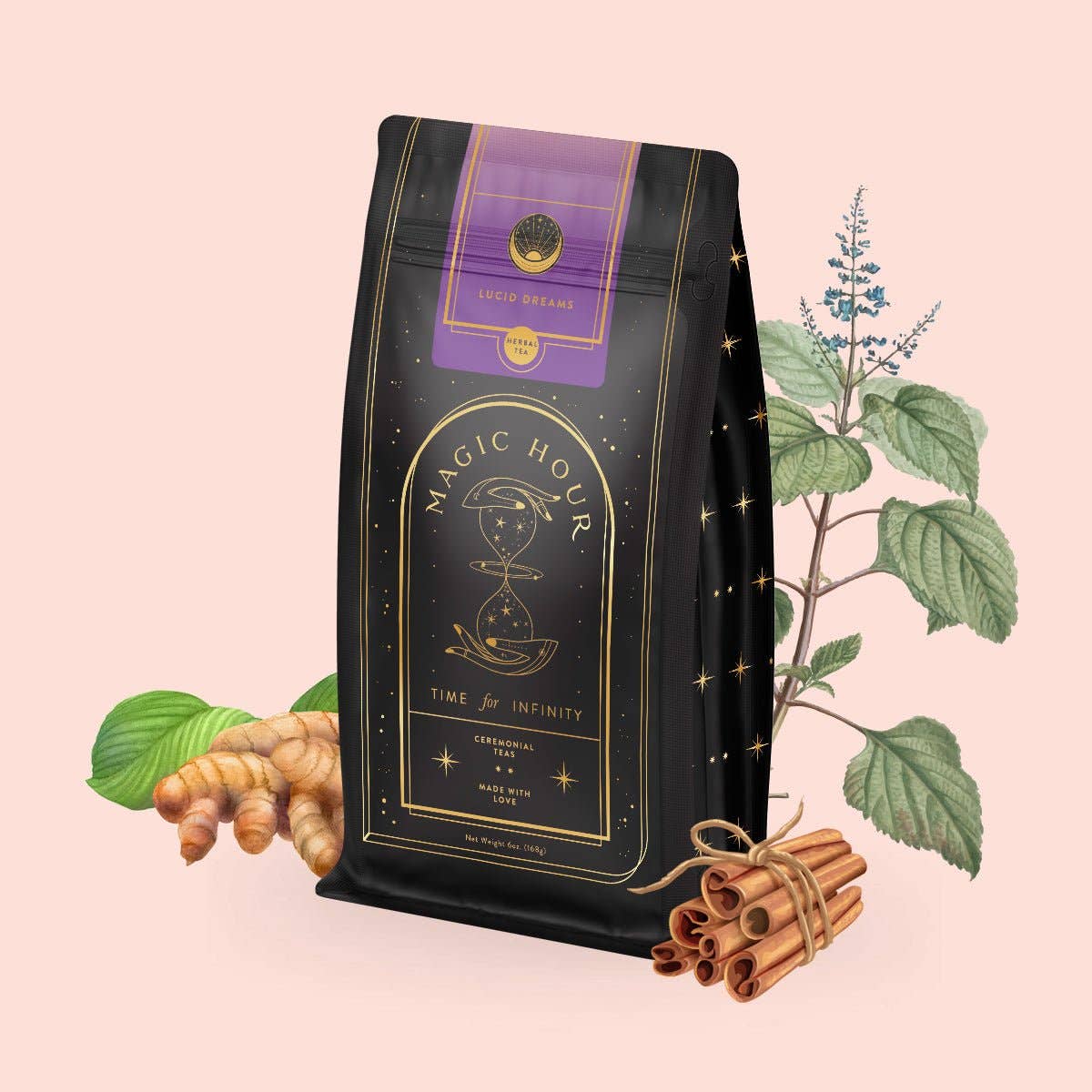 Magic Hour - Lucid Dreams: Tulsi-Turmeric Herbal Tea for Sleep & Calm