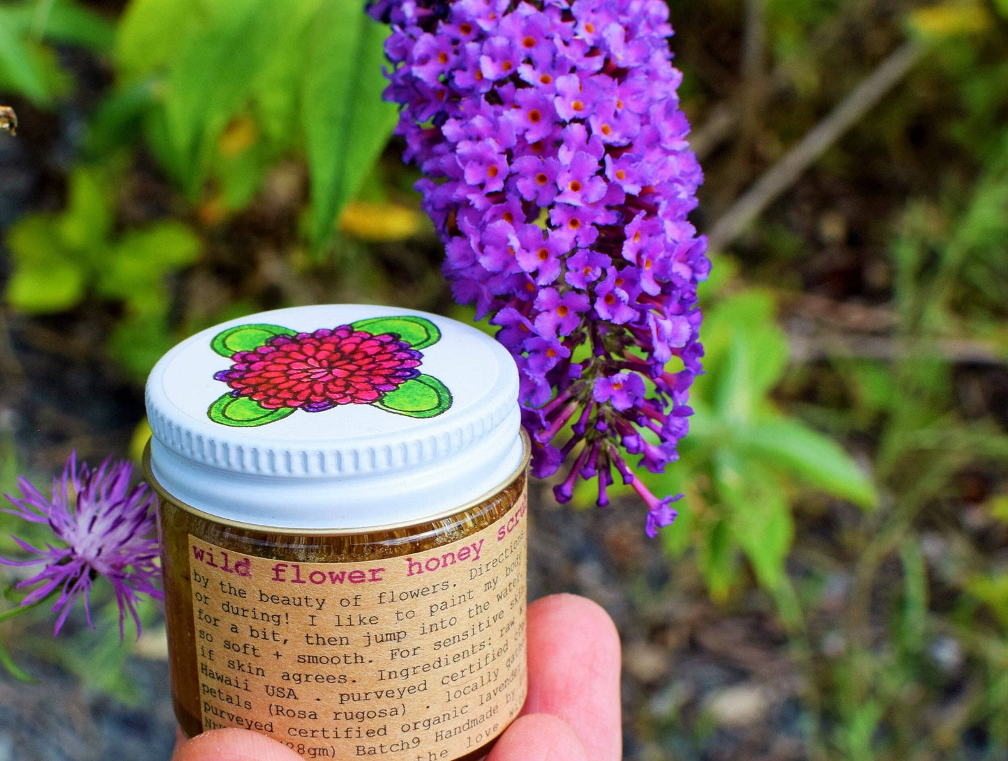 Plant Makeup - Wild Flower Honey Scrub