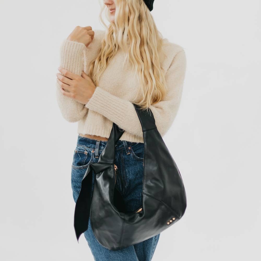 Pretty Simple - Bobbie Bow Hobo Shoulder Bag