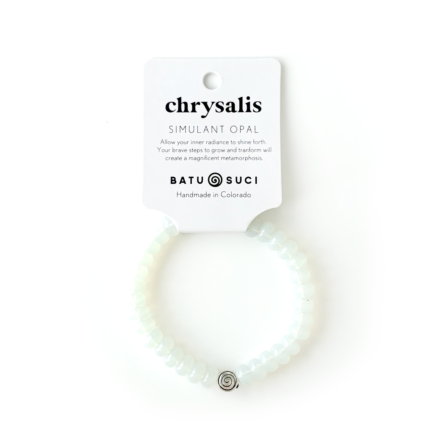 Chrysalis Rondelle Bracelet | Opal Gemstone Bracelet