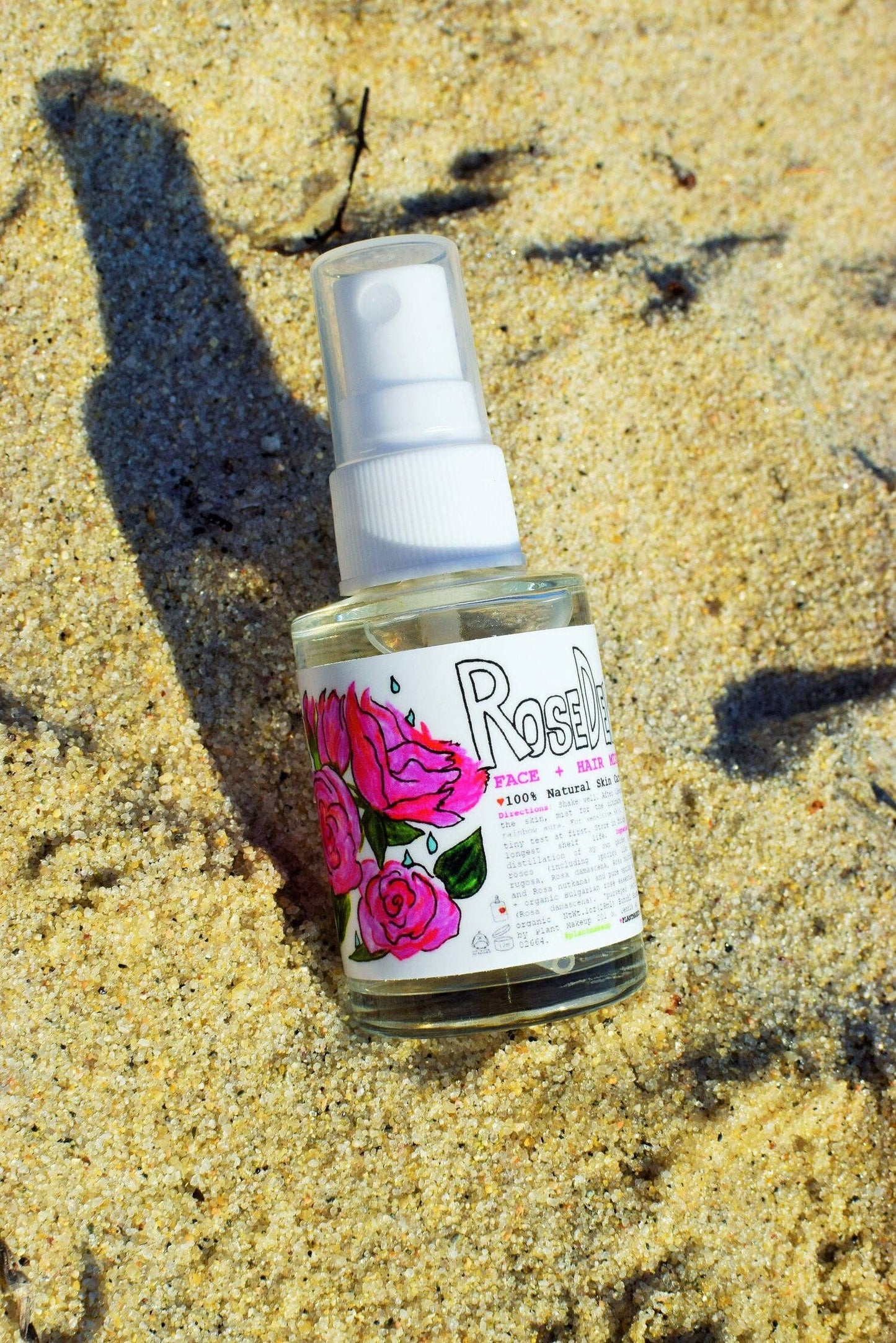 Plant Makeup - Rose Dew Face + Hair Mist