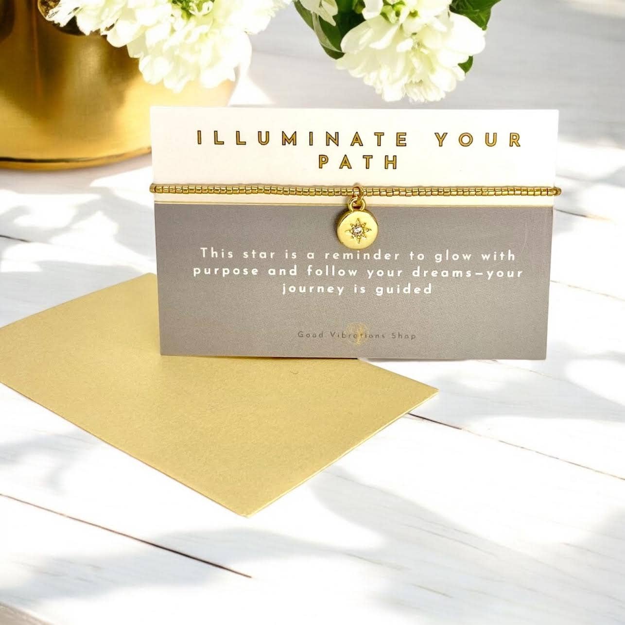Good Vibrations Shop - Illuminate Your Path⎮Star Bracelet