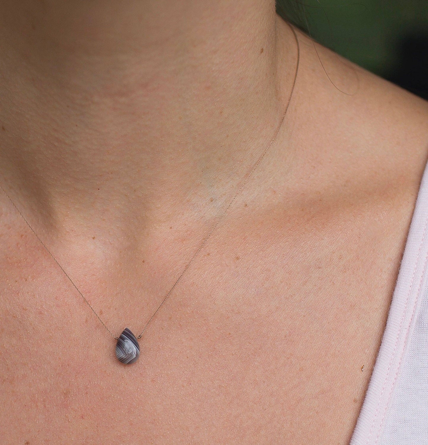 Change Necklace - Botswana Agate