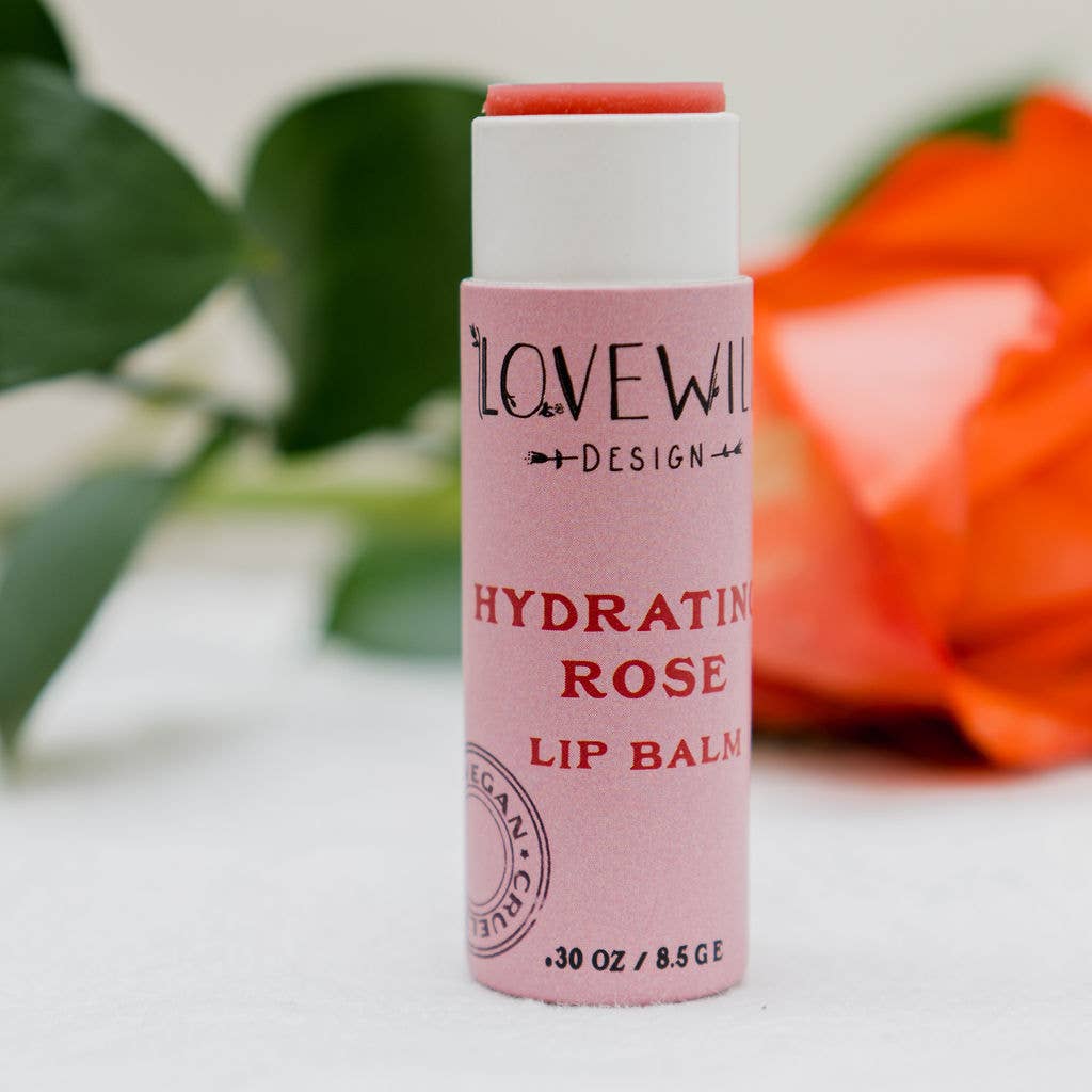 Rose Lip Balm by Lovewild Design