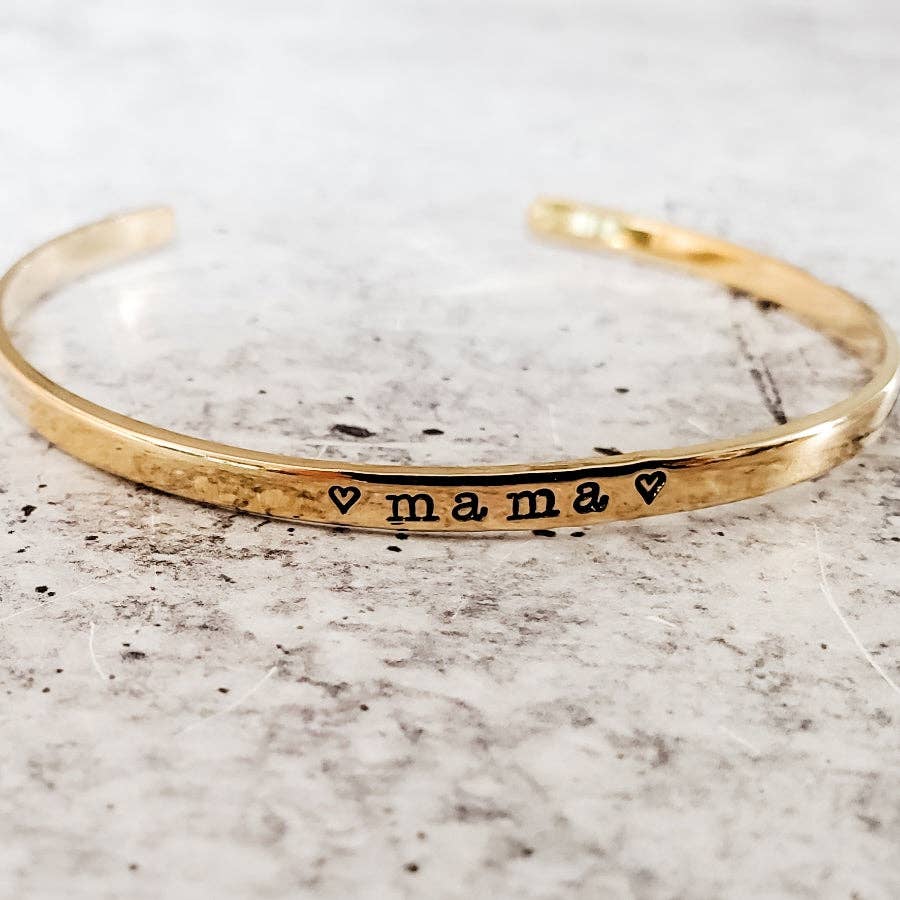Crone Goddess Skinny Cuff