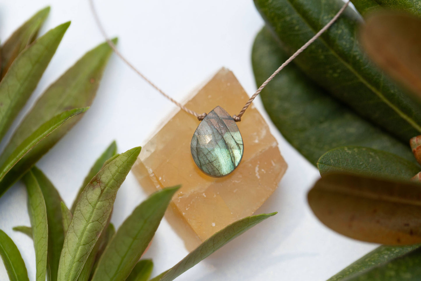 Transformation Necklace -Labradorite