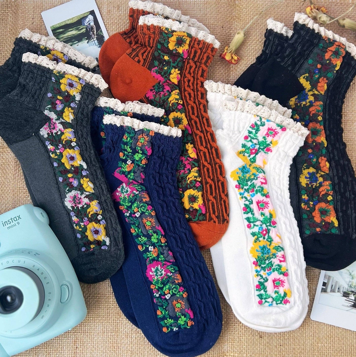 Daisy Dunes - Audrey Vintage Ankle Socks