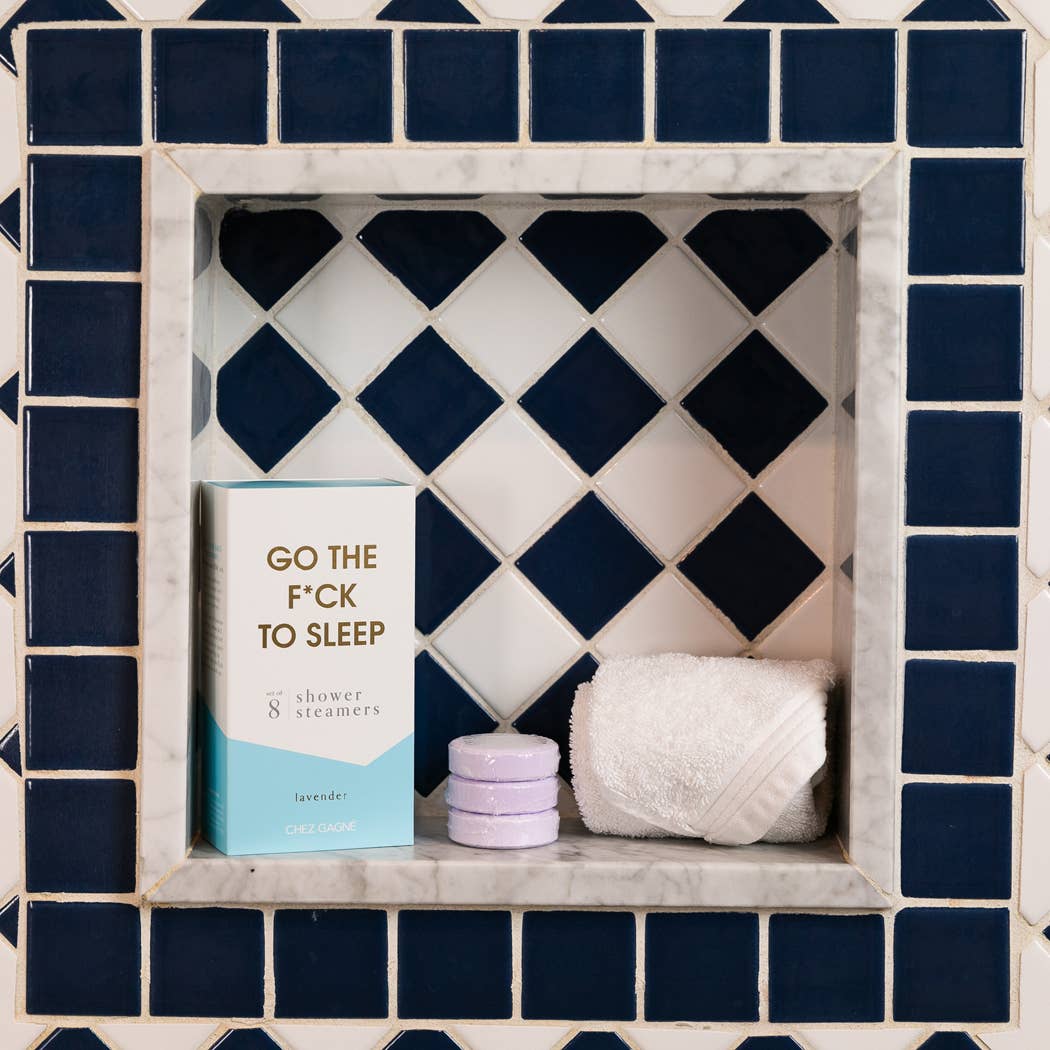 Go The F*ck To Sleep - Aromatherapy Shower Steamers - Lavender - Set of 8