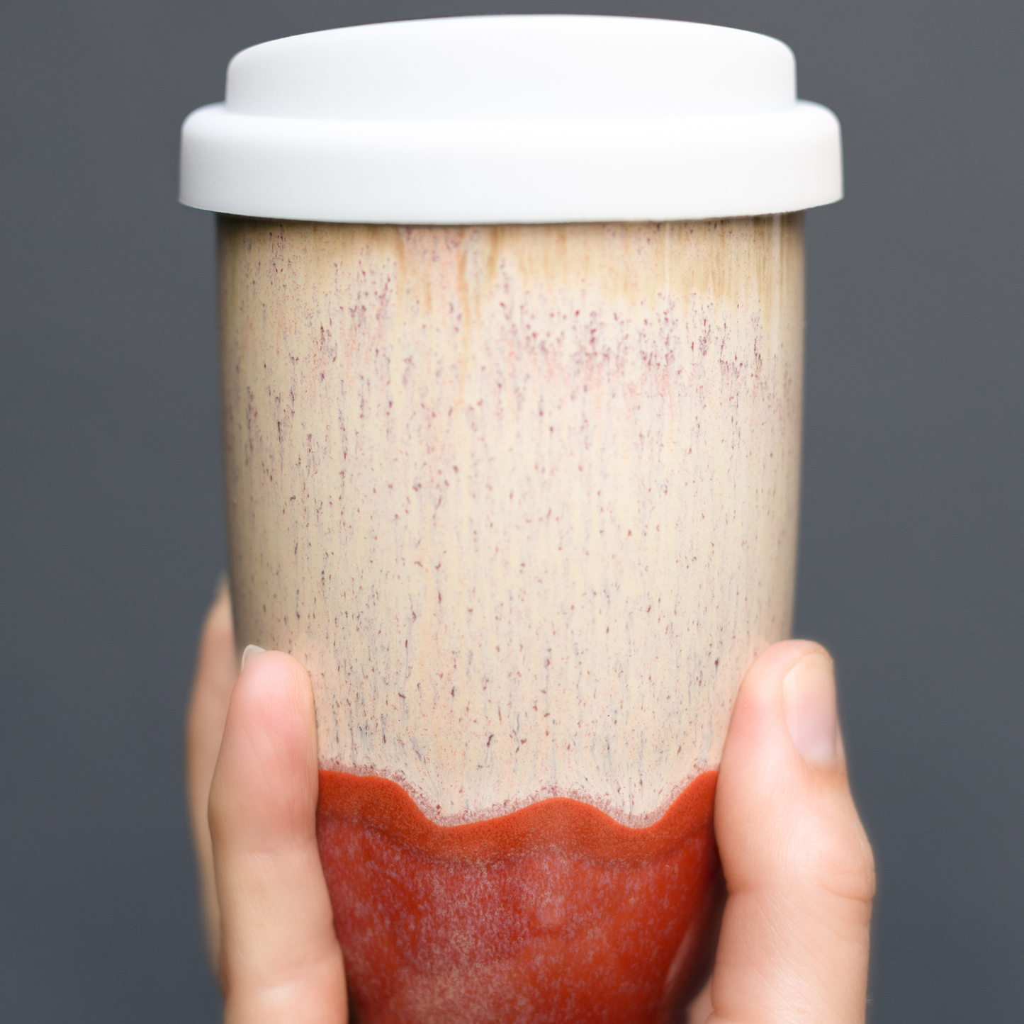 Jupiter Ceramic Travel Mug – 12oz with Lid & Sleeve