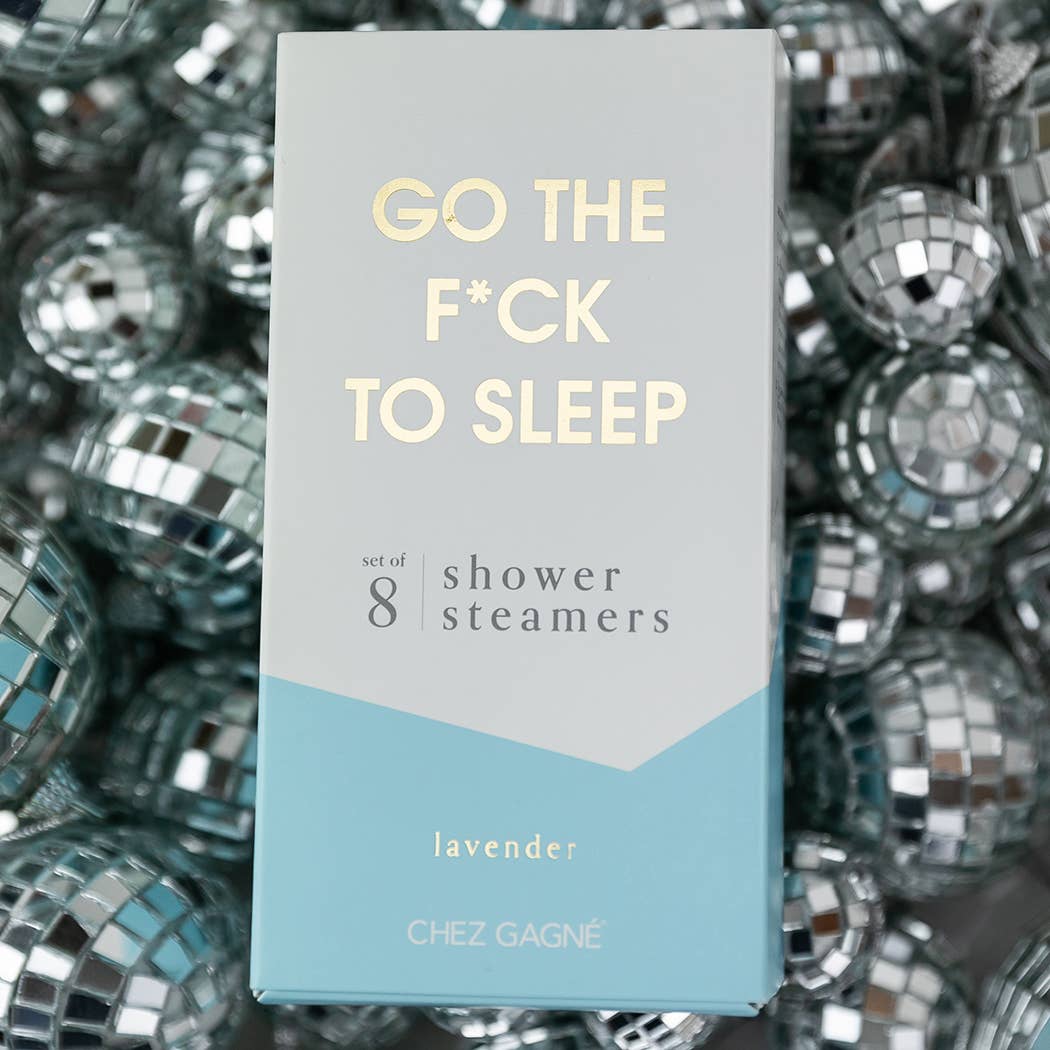 Go The F*ck To Sleep - Aromatherapy Shower Steamers - Lavender - Set of 8