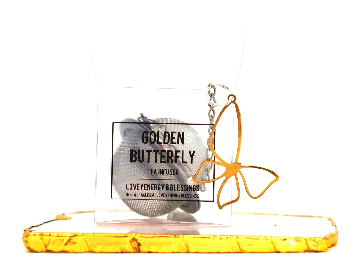 Golden Butterfly Tea Infuser