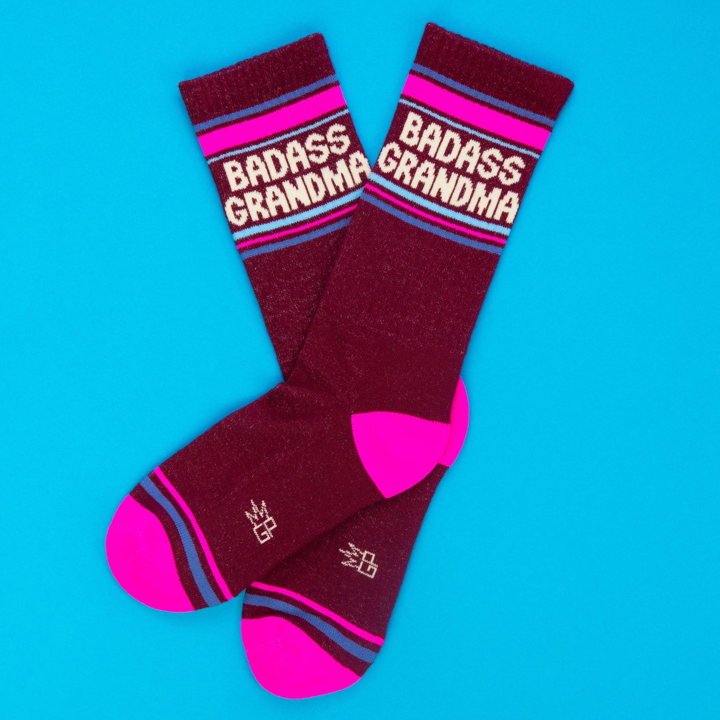 Gumball Poodle - Badass Grandma Gym Crew Socks