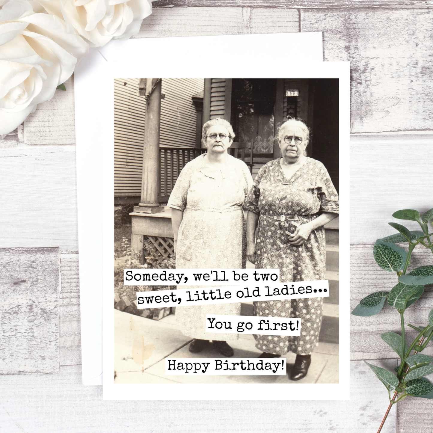 Raven's Rest Studio - Someday, We'll Be Two Sweet... Birthday Card. 406b