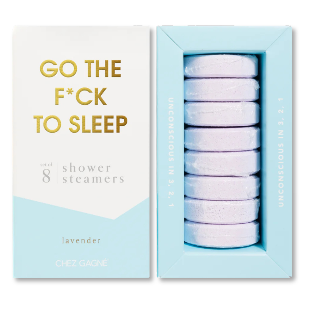 Go The F*ck To Sleep - Aromatherapy Shower Steamers - Lavender - Set of 8