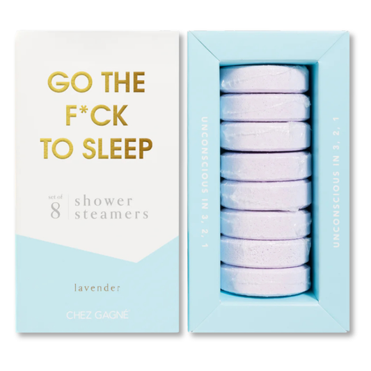 Go The F*ck To Sleep - Aromatherapy Shower Steamers - Lavender - Set of 8