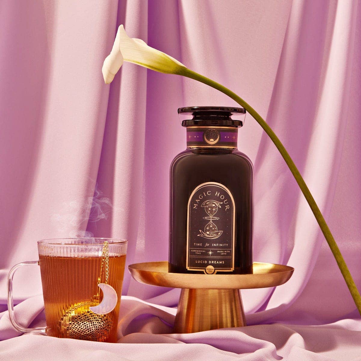 Magic Hour - Lucid Dreams: Tulsi-Turmeric Herbal Tea for Sleep & Calm