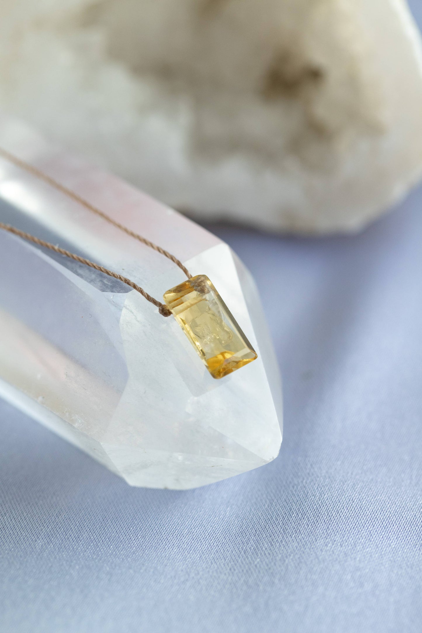 Manifest Necklace - Citrine