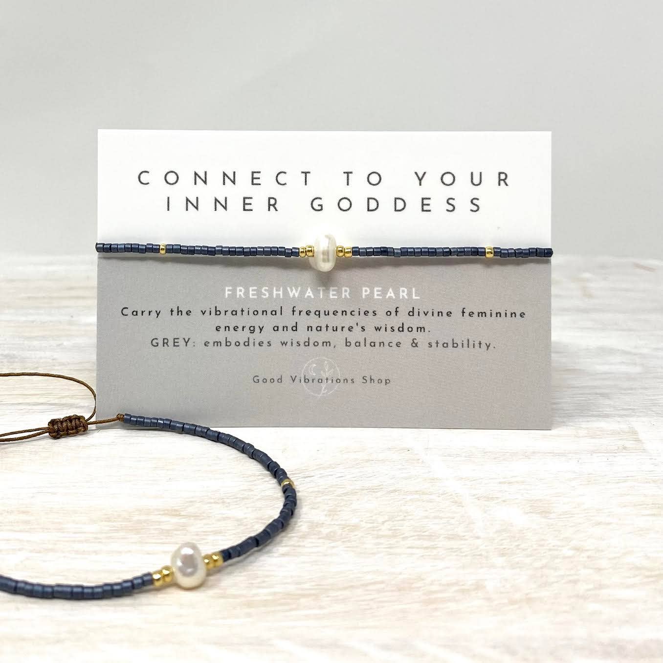 "Connect to Your Inner Goddess" Intention Bracelet
