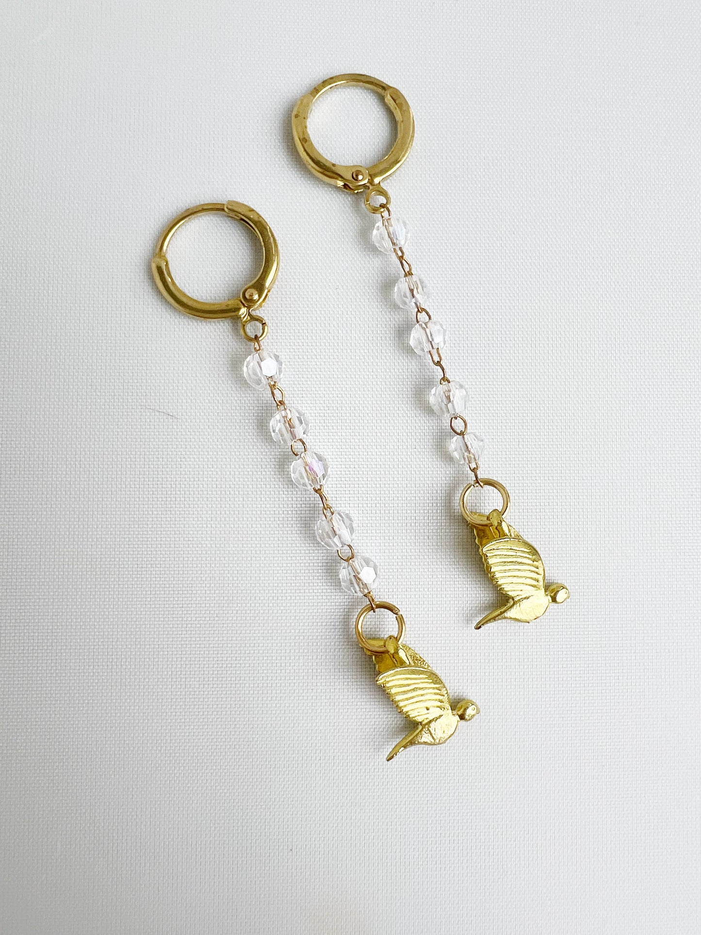 Tiny Bird Earrings