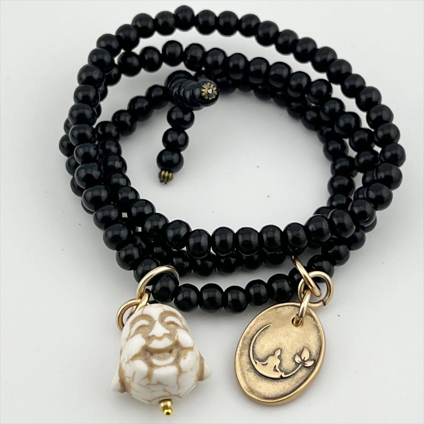 Breathe Buddha Mala Bracelet