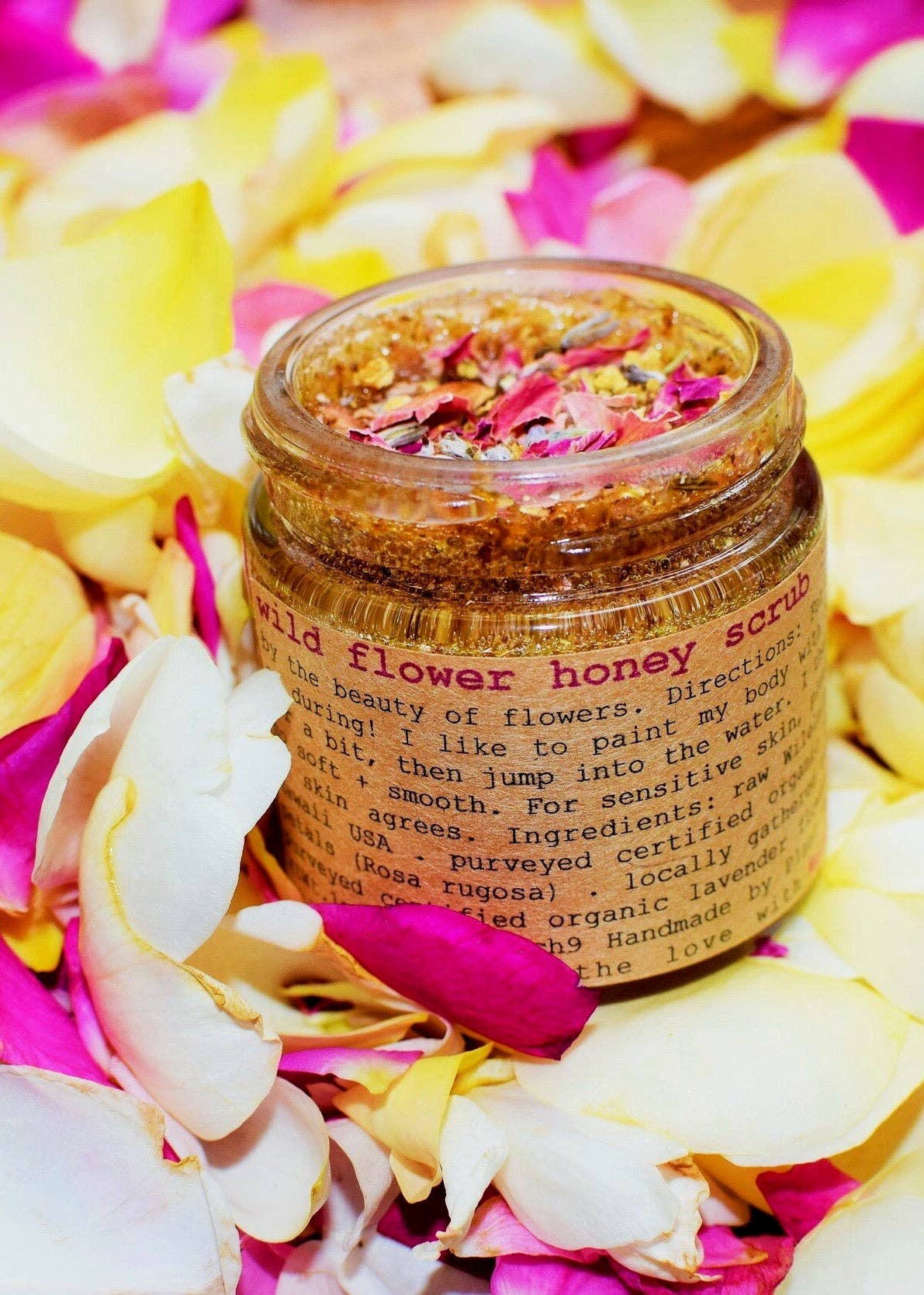 Plant Makeup - Wild Flower Honey Scrub
