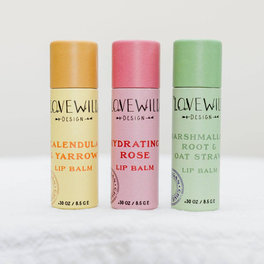 Rose Lip Balm by Lovewild Design