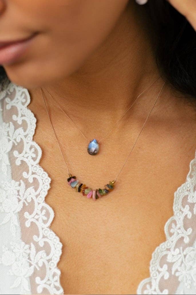 Transformation Necklace -Labradorite