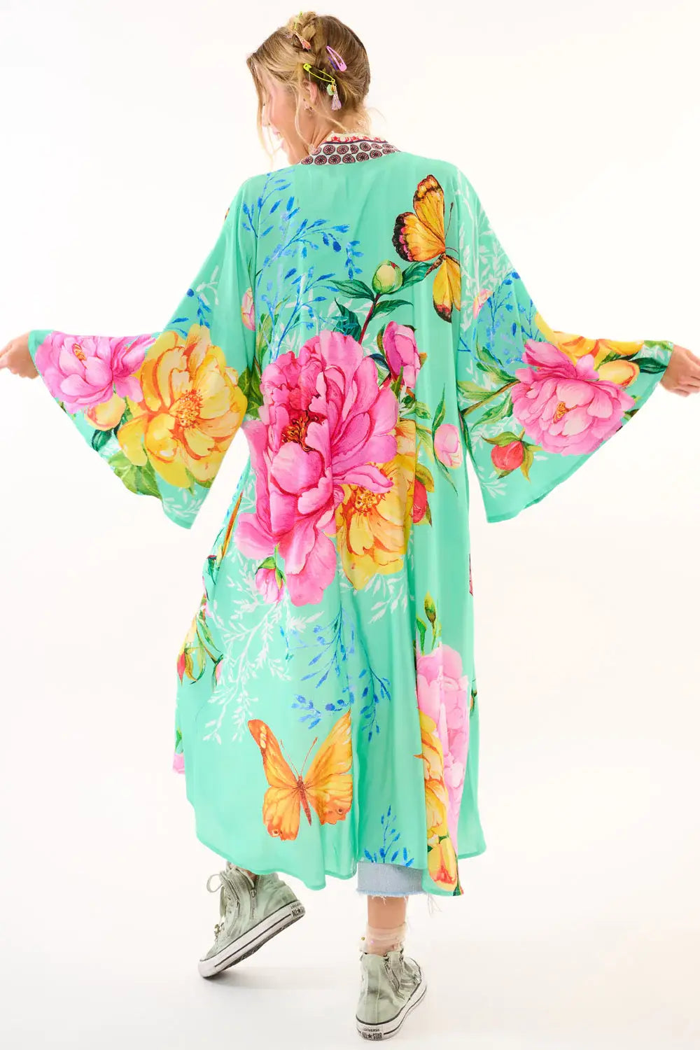 "Bloom in Every Direction" Kimono