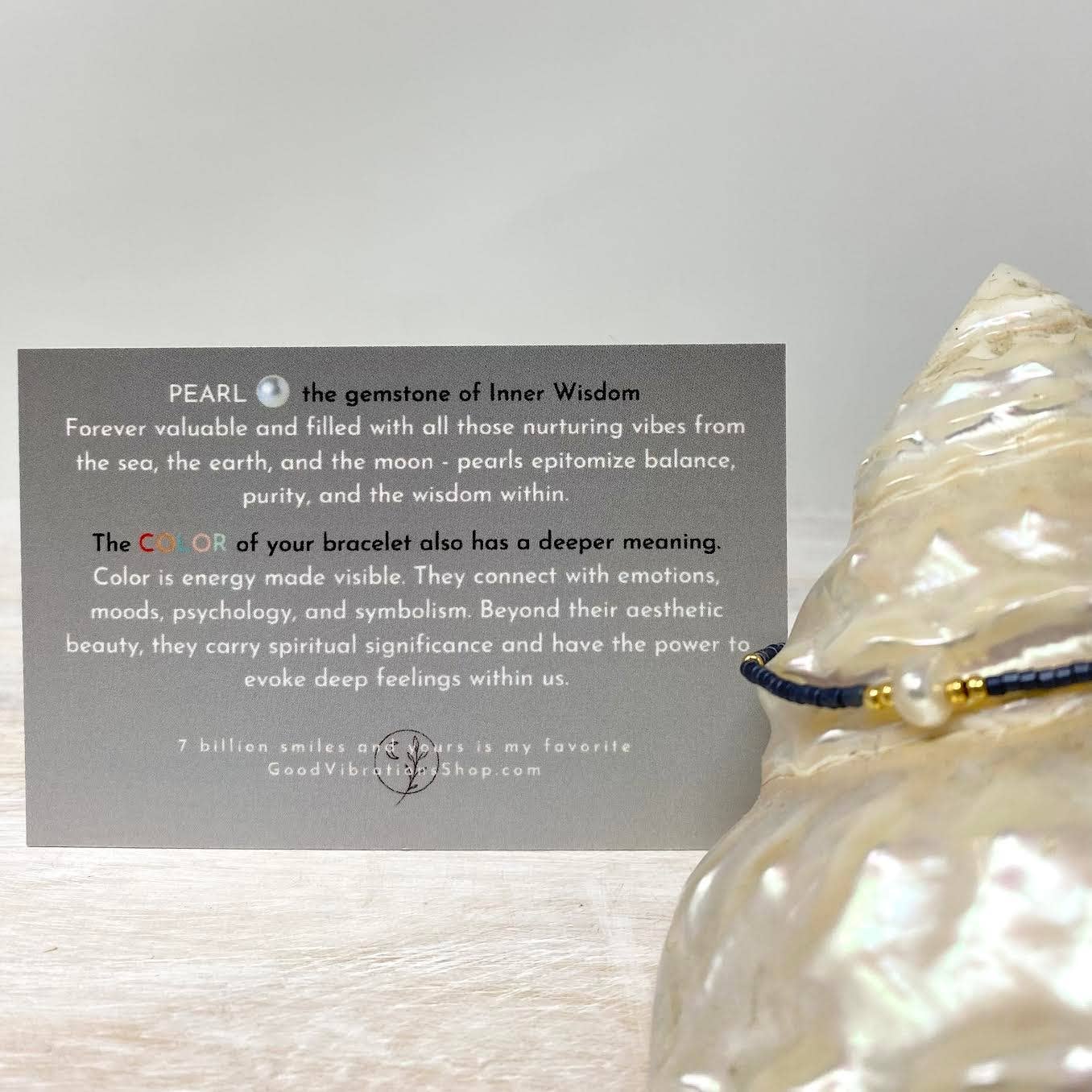 "Connect to Your Inner Goddess" Intention Bracelet