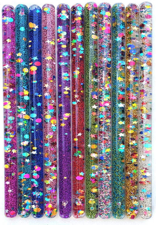 Glittery Metallic Wands