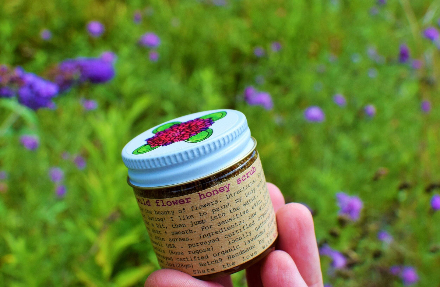 Plant Makeup - Wild Flower Honey Scrub