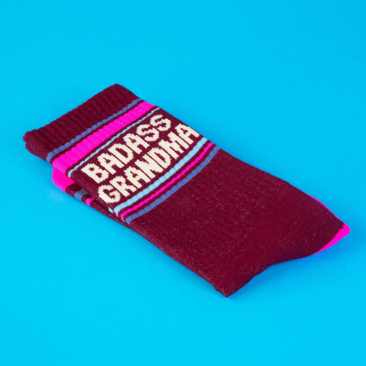 Gumball Poodle - Badass Grandma Gym Crew Socks