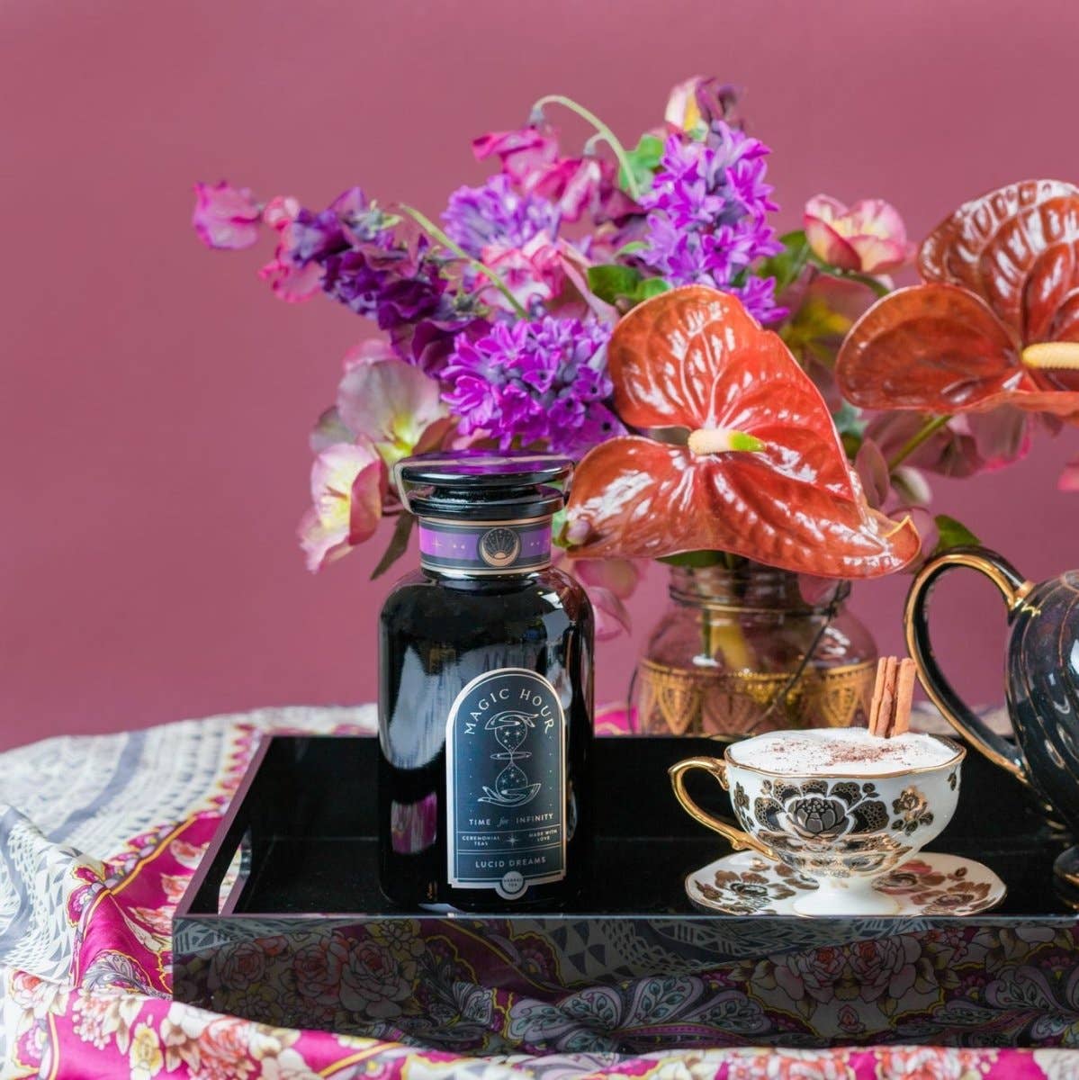Magic Hour - Lucid Dreams: Tulsi-Turmeric Herbal Tea for Sleep & Calm