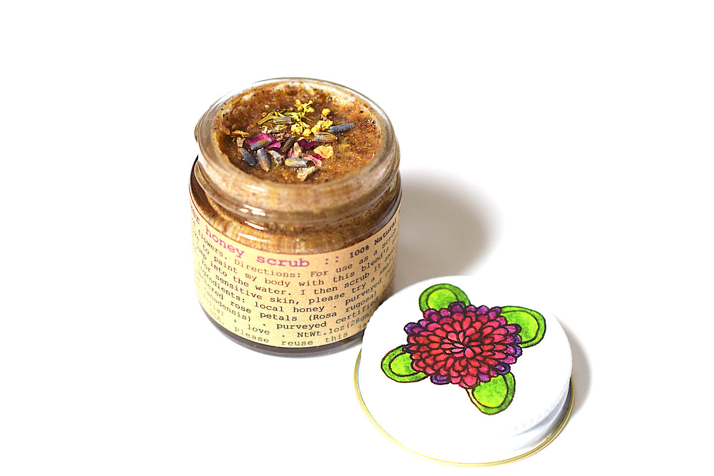 Plant Makeup - Wild Flower Honey Scrub