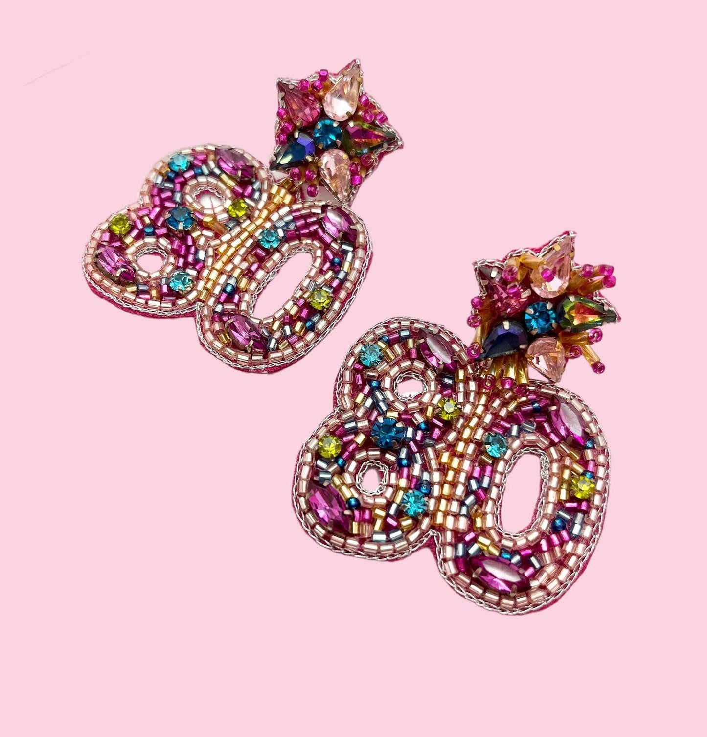 Birthday Milestone Celebration Earrings (40,50,60,70,80)