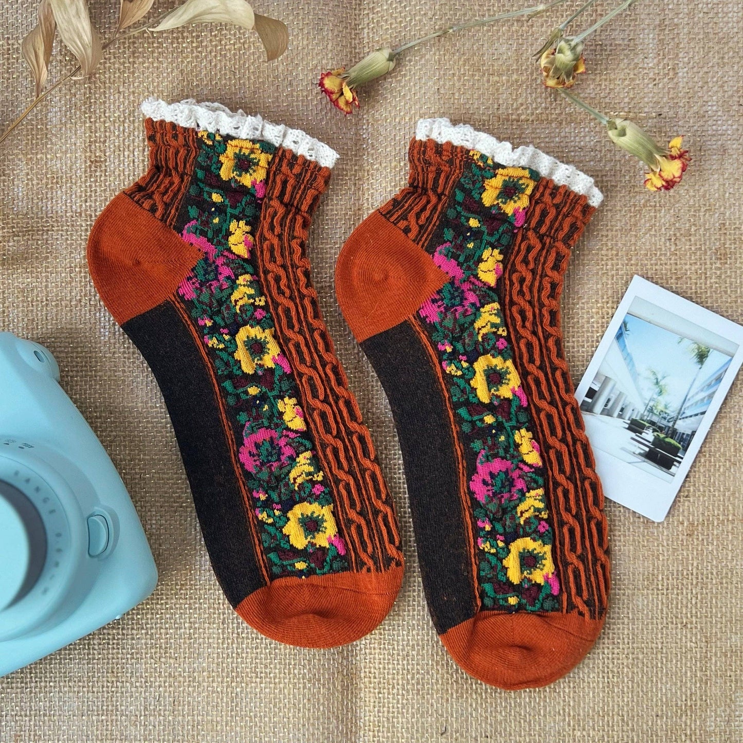 Daisy Dunes - Audrey Vintage Ankle Socks