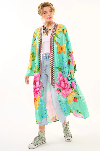 "Bloom in Every Direction" Kimono