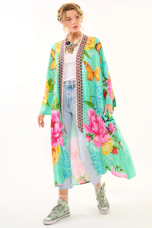 "Bloom in Every Direction" Kimono